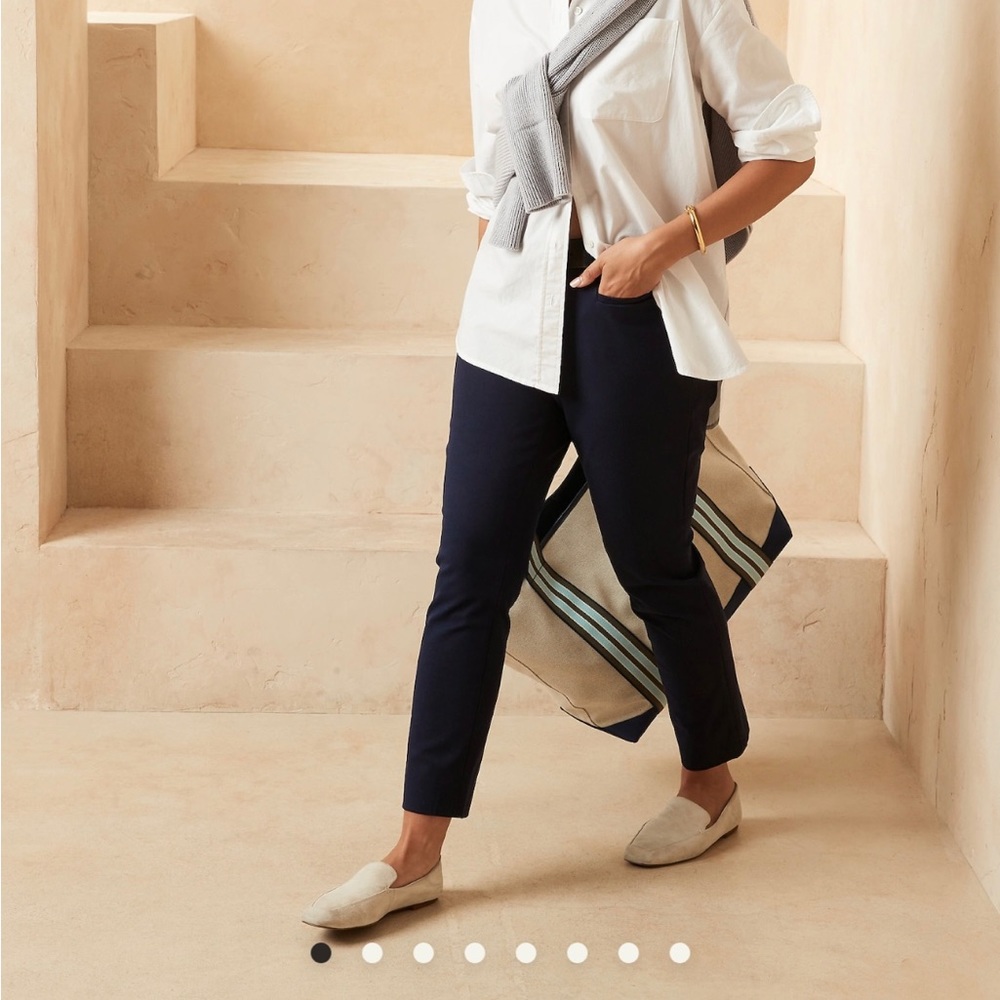 NWT Banana Republic - Sloan Curvy Pants - Petite 2 & 4
